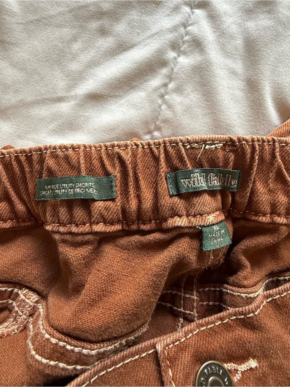 Wild Fable brown cargo shorts - Picture 4 of 5